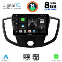 DIGITAL IQ BXF 7179_CPA  (9inc) MULTIMEDIA TABLET for FORD TRANSIT mod. 2014-2020