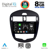 DIGITAL IQ BXF 7470_CPA CLIMA (9inc) MULTIMEDIA TABLET for NISSAN PULSAR mod. 2014>