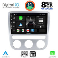 DIGITAL IQ BXF 7752_CPA CLIMA (9inc) MULTIMEDIA TABLET for VW   EOS mod. 2006&gt; - SCIROCCO mod. 2008-2014