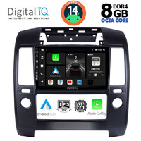 DIGITAL IQ BXF 7454_CPA A/C (9inc) MULTIMEDIA TABLET for NISSAN NAVARA D40 mod. 2006-2011 με A/C