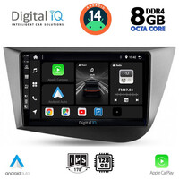 DIGITAL IQ BXF 7574_CPA (9inc) MULTIMEDIA TABLET for SEAT LEON mod. 2005-2012