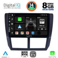 DIGITAL IQ BXF 7662_CPA (9inc) MULTIMEDIA TABLET for SUBARU FORESTER - IMPREZA - XV mod. 2008-2013