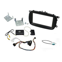 Connects2 Fiat 500x kit 2din Facia Plated-Ctkft13