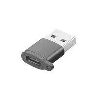 L3869.5 ΑΝΤΑΠΤΟΡΑΣ ΦΟΡΤΙΣΗΣ & ΣΥΓΧΡΟΝΙΣΜΟΥ USB-C>USB-A SMARTPHONE ESSENTIALS LAMPA  - 1 ΤΕΜ.