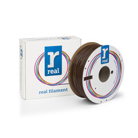 REAL PLA 3D Printer Filament - Brown - spool of 1Kg - 1.75mm (REALPLABROWN1000MM175)