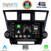 DIGITAL IQ BXF 6719_CPAA (10inc) MULTIMEDIA TABLET for TOYOTA HIGHLANDER mod. 2008-2015