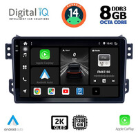 DIGITAL IQ BXF 8682_CPAA (9inc) MULTIMEDIA TABLET for OPEL AGILA - SUZUKI SPLASH mod. 2008&gt;