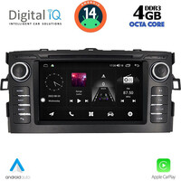 DIGITAL IQ MSG 628_CPA (7” DECK) MULTIMEDIA SYSTEM for TOYOTA AURIS mod. 2007-2012