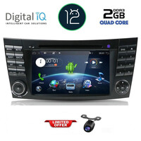 DIGITAL IQ AN 090_GPS (7'' DVD) MULTIMEDIA SYSTEM for MERCEDES E (W211) – CLS (W219) mod. 2003-2009