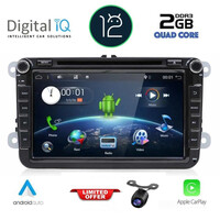 DIGITAL IQ AN 179_CPA (8'' DVD) MULTIMEDIA for VW-SEAT-SKODA mod. 2004-2014