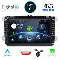 DIGITAL IQ AN 479_CPA (8" DVD) MULTIMEDIA SYSTEM for SEAT – SKODA – VW mod. 2004-2014