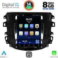 DIGITAL IQ BXF 7856_CPAA TESLA STYLE for NISSAN NAVARA mod. 2016>