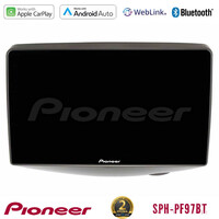 Pioneer sph-Pf97bt Series    Toyota Yaris 1999 - 2006 Multimedia Station 9 (Tablet Style) με Carplay &Amp; Android Auto u-sph-Ty1047