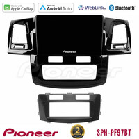 Pioneer sph-Pf97bt Series    Toyota Hilux 2007-2011 Multimedia Station 9 (Tablet Style) με Carplay &Amp; Android Auto u-sph-Ty666