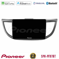 Pioneer sph-Pf97bt Series    Honda crv 2012-2017 Multimedia Station 9 (Tablet Style) με Carplay &Amp; Android Auto u-sph-Hd0012
