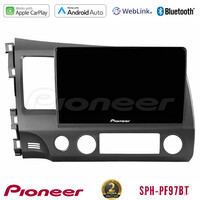 Pioneer sph-Pf97bt Series    Honda Civic 2006-2011 Multimedia Station 9 (Tablet Style) με Carplay &Amp; Android Auto u-sph-Hd908