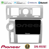Pioneer sph-Pf97bt Series    Hummer h2 2008-2009 Multimedia Station 9 (Tablet Style) με Carplay &Amp; Android Auto u-sph-Hu002n