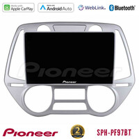 Pioneer sph-Pf97bt Series    Hyundai i20 2009-2012 Auto a/c Multimedia Station 9 (Tablet Style) με Carplay &Amp; Android Auto u-sph-Hy0709