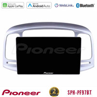 Pioneer sph-Pf97bt Series    Hyundai Accent 2006-2011 Multimedia Station 9 (Tablet Style) με Carplay &Amp; Android Auto u-sph-Hy0711