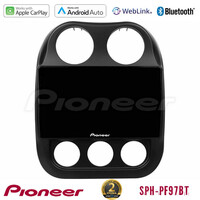 Pioneer sph-Pf97bt Series    Jeep Compass 2012-2016 Multimedia Station 9 (Tablet Style) με Carplay &Amp; Android Auto u-sph-Jp0076