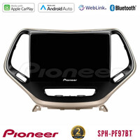 Pioneer sph-Pf97bt Series    Jeep Cherokee 2014-2019 Multimedia Station 9 (Tablet Style) με Carplay &Amp; Android Auto u-sph-Jp0077