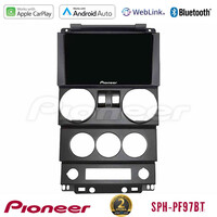 Pioneer sph-Pf97bt Series    Jeep Wrangler 2door 2008-2010 Multimedia Station 9 (Tablet Style) με Carplay &Amp; Android Auto u-sph-Jp022n