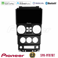 Pioneer sph-Pf97bt Series    Jeep Wrangler 2008-2010 Multimedia Station 9 (Tablet Style) με Carplay &Amp; Android Auto u-sph-Jp023n
