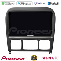Pioneer sph-Pf97bt Series    Mercedes s Class 1999-2004 (W220) Multimedia Station 9 (Tablet Style) με Carplay &Amp; Android Auto u-sph-Mb0765b