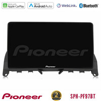 Pioneer sph-Pf97bt Series    Mercedes c Class W204 Multimedia Station 9 (Tablet Style) με Carplay &Amp; Android Auto u-sph-Mb0842