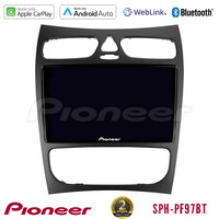 Pioneer sph-Pf97bt Series    Mercedes clk Class W209 2000-2004 Multimedia Station 9 (Tablet Style) με Carplay &Amp; Android Auto u-sph-Mb1452