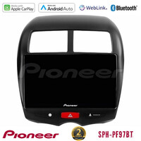 Pioneer sph-Pf97bt Series    Mitsubishi asx Multimedia Station 9 (Tablet Style) με Carplay &Amp; Android Auto u-sph-Mt0075