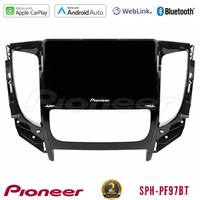 Pioneer sph-Pf97bt Series    Mitsubishi L200 2016-&Gt; &Amp; Fiat Fullback (Auto A/c) Multimedia Station 9 (Tablet Style) με Carplay &Amp; Android Auto u-sph-Mt0719