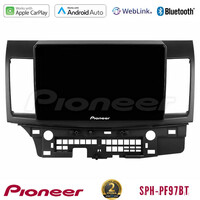 Pioneer sph-Pf97bt Series    Mitsubishi Lancer 2008 – 2015 Multimedia Station 9 (Tablet Style) με Carplay &Amp; Android Auto u-sph-Mt232