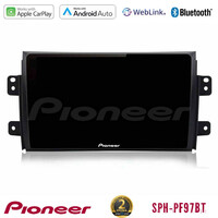 Pioneer sph-Pf97bt Series    Suzuki sx4 2006-2014 Fiat Sedici 2006-2014 Multimedia Station 9 (Tablet Style) με Carplay &Amp; Android Auto u-sph-Sz0649
