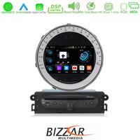 Bizzar Mini Cooper/countryman (R60/r56) οεμ 8core Android12 4+64gb Navigation Multimedia Deckless 7 (Oem Style) u-px5-Mn60