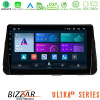 Bizzar Ultra Series Nissan Micra k14 8core Android13 8+128gb Navigation Multimedia Tablet 9 u-ul2-Ns1046