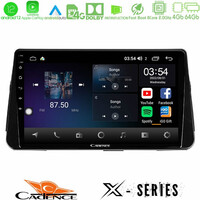Cadence x Series Nissan Micra k14 8core Android12 4+64gb Navigation Multimedia Tablet 9 u-x-Ns1046