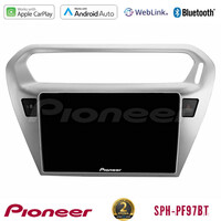 Pioneer sph-Pf97bt Series    Citroën c-Elysée / Peugeot 301 Multimedia Station 9 (Tablet Style) με Carplay &Amp; Android Auto u-sph-Ct0070