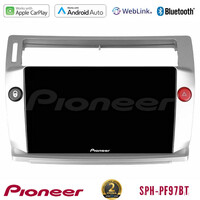 Pioneer sph-Pf97bt Series    Citroen c4 2004-2010 Multimedia Station 9 (Tablet Style) με Carplay &Amp; Android Auto u-sph-Ct0812