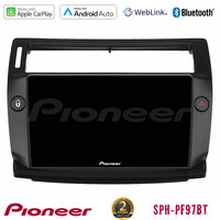 Pioneer sph-Pf97bt Series    Citroen c4 2004-2010 Multimedia Station 9 (Tablet Style) (Μαύρο Χρώμα) με Carplay &Amp; Android Auto u-sph-Ct0812b