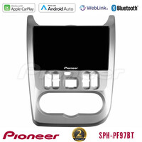 Pioneer sph-Pf97bt Series    Dacia Duster/sandero/logan Multimedia Station 9 (Tablet Style) με Carplay &Amp; Android Auto u-sph-Dc0766