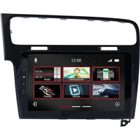 Dynavin x Series vw Golf 7 10&quot; Tablet Style Piano Blacku-dvn-vg7-b