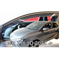 ΑΝΕΜ.SET23809 ΑΝΕΜΟΘΡΑΥΣΤΕΣ ΓΙΑ MG MG3 III 5D 2024+ ΣΕΤ ΑΥΤΟΚΙΝΗΤΟΥ ΑΠΟ ΕΥΚΑΜΠΤΟ ΦΙΜΕ ΠΛΑΣΤΙΚΟ HEKO - 4 ΤΕΜ