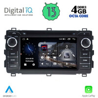 DIGITAL IQ MSG 408_CPA (7" DECK) MULTIMEDIA SYSTEM for TOYOTA AURIS mod. 2013-2015