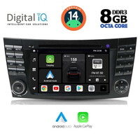 DIGITAL IQ BXF 790_CPAA (7'' DVD) MULTIMEDIA SYSTEM for MERCEDES E (W211) – CLS (W219) mod. 2003-2009