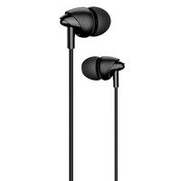 USAMS earphones με μικρόφωνο EP-39, 3.5mm σύνδεση, Φ10mm, 1.2m, μαύρα
