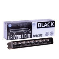 WLBC172/MT ΠΡΟΒΟΛΕΑΣ DRIVING LIGHT BLACK SERIES 9x5W LED 12-48V 45W 5.700K 3.780lm 2 ΧΡΗΣΕΩΝ 283x54x58mm - 1 ΤΕΜ.