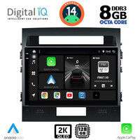 DIGITAL IQ BXF 8724_CPAA (10inc) MULTIMEDIA TABLET for TOYOTA LANDCRUISER mod. 2008-2015