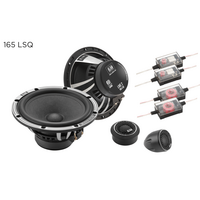 Blam  165 lsq  High Efficiency Sound Quality 2-way Component System
165 mm (6.5’’) Woofer
max Power 120 w – Nominal Power 60 W
frequency Response 60 hz – 25 Khz
sensitivity (2,83v/1m) 94 db – Impedance 2 ω Άμεση Παράδοση
