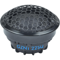 Ground Zero  Gznt 22sq  100 Watts Max
0.87″ High Performance Silk Dome Tweeter With Couple Chamber

22 mm / 0.7″ High Performance Tweeter
coated Soft Dome
cca Voice Coil
anodyzed Aluminum Housing
coupled Chamber
wave Diffuser
neodymium Motor
gold Plated Terminal
1 Pair / Packag Άμεση Παράδοση